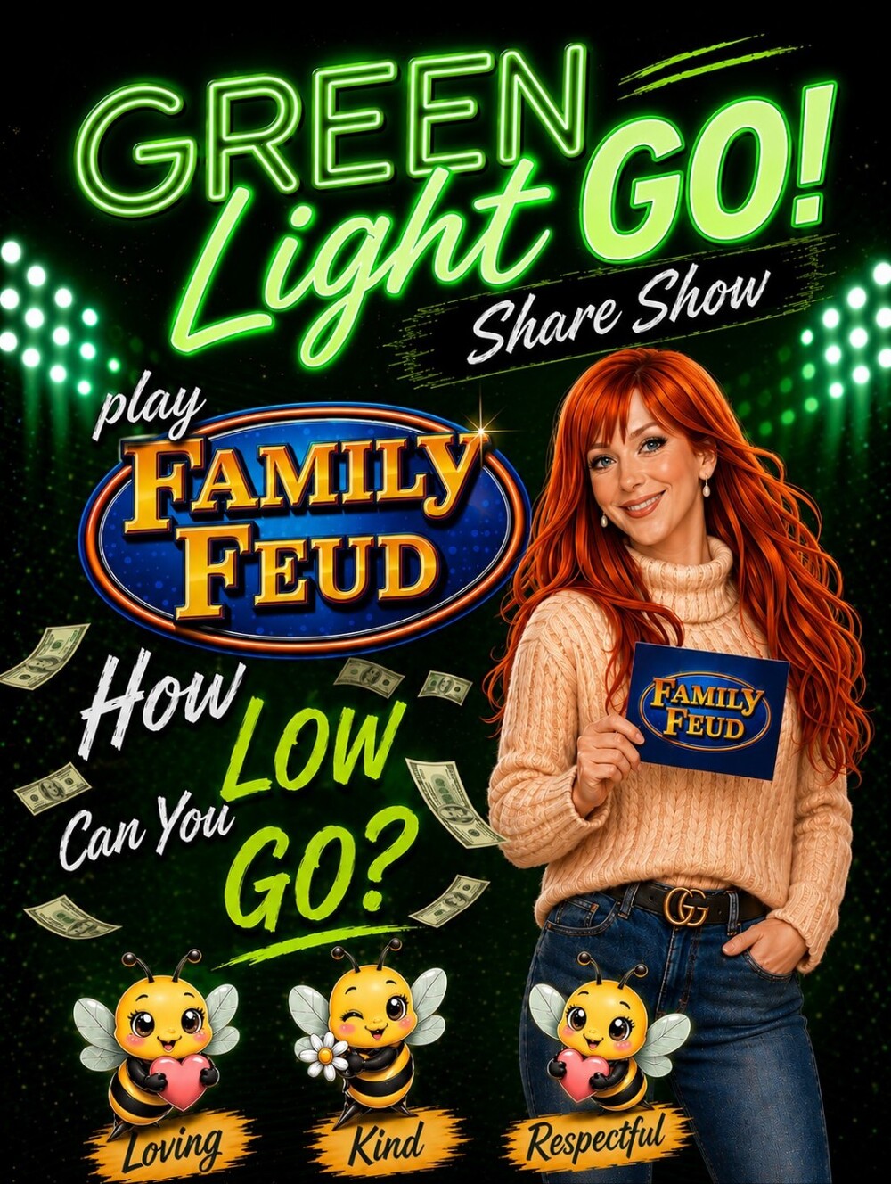 🍑 Green Light GO! How Love Can You Go?!⬇️🎉💃Friendlist Show💃
